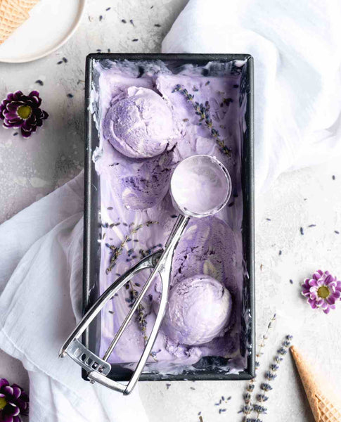 Lavender Earl Grey Ice Cream